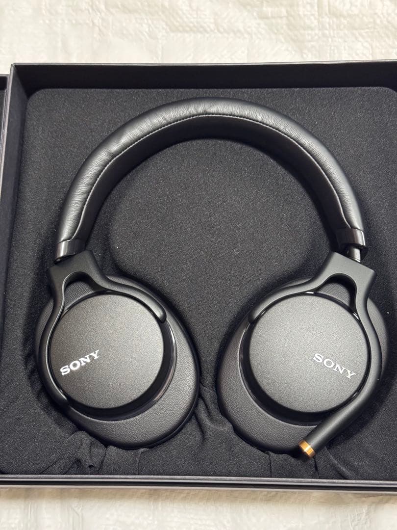 ソニー ヘッドホン MDR-1AM2 + リケーブルMUC-S12SM1