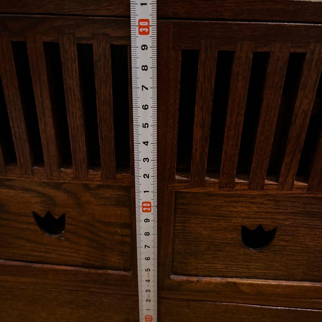 昭和家具　美品　木製小引き出し　アンティーク