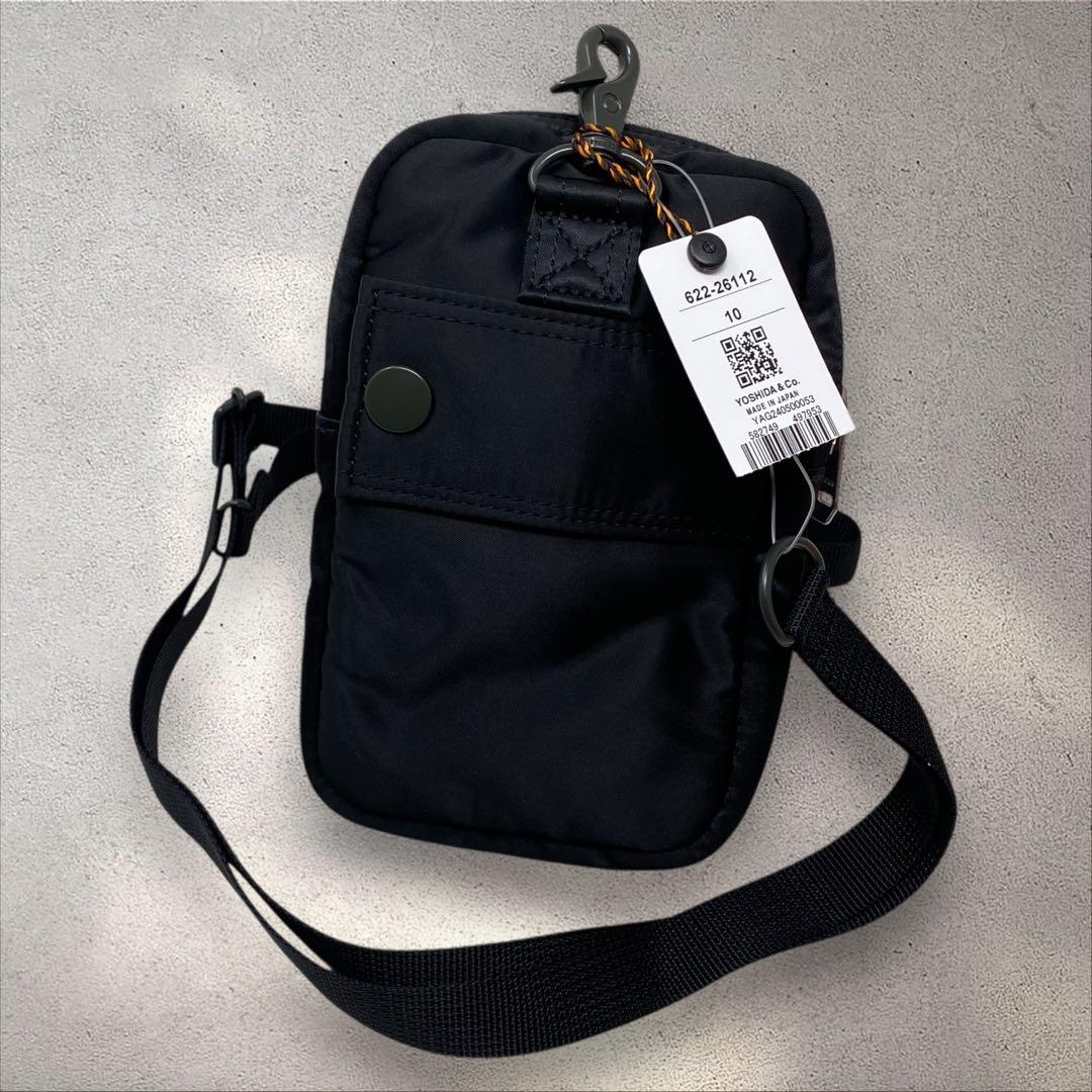 新品 PORTER タンカー モバイルポーチ ポーターブラック ポーチ 黒