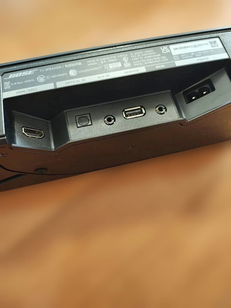 Bose TV speaker サウンドバー