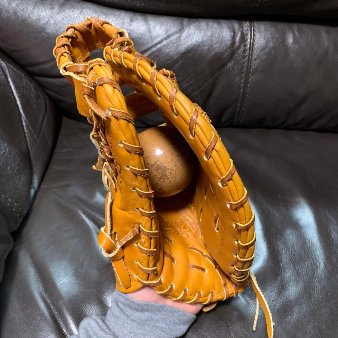 ローリングス　HOHオーダー　軟式ファーストミット　タン