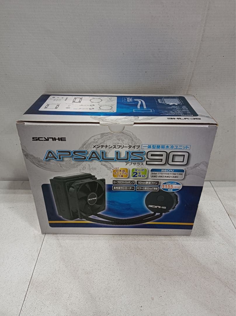 八6891【美品】SCYTHE サイズ CPUクーラー アプサラス90