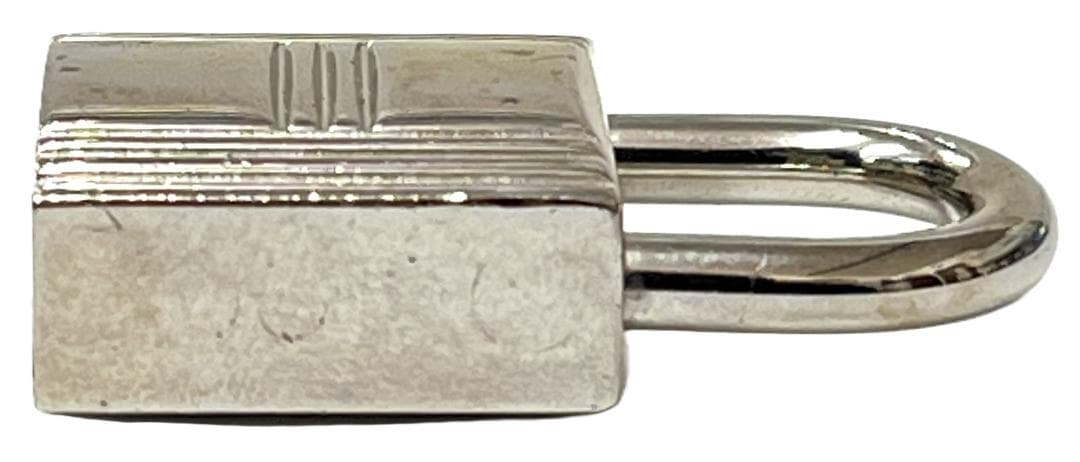 エルメス カデナ＆キー パドロック No.101 シルバー 中古品(41075)