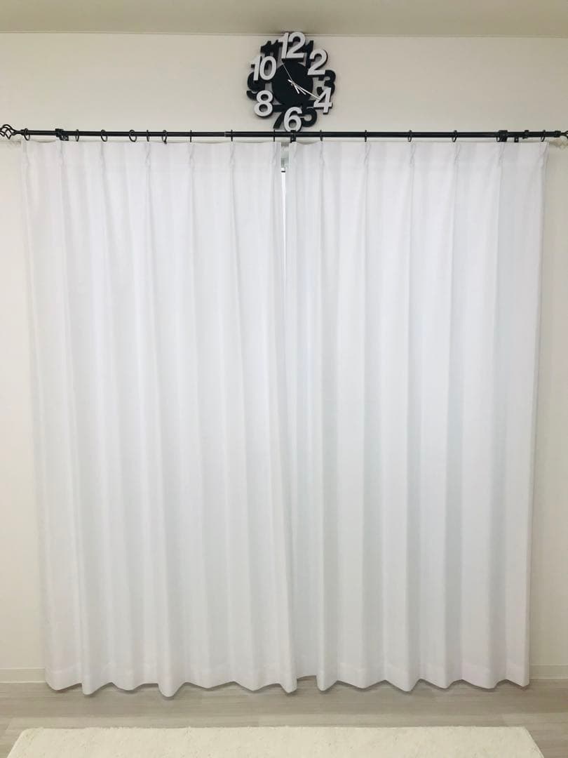 ふくちゃん大好きだよ　レースカーテン　2セット