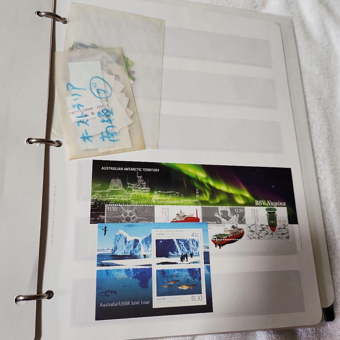オーストラリア　使用済み切手六冊