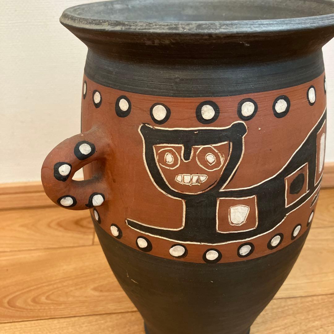 アンティーク　壺　花瓶