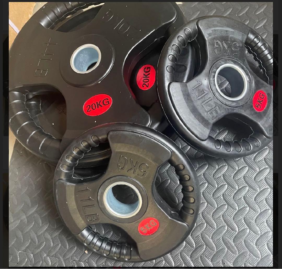 バーベルプレート［20kg×2  5kg×2］