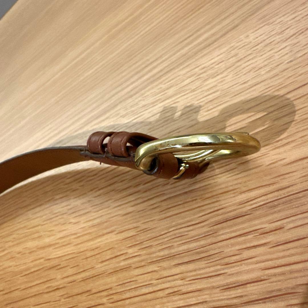 コーチ　ベルト　ブラウン　75 全90㎝　キャメル　ヴィンテージ　オールドコーチ