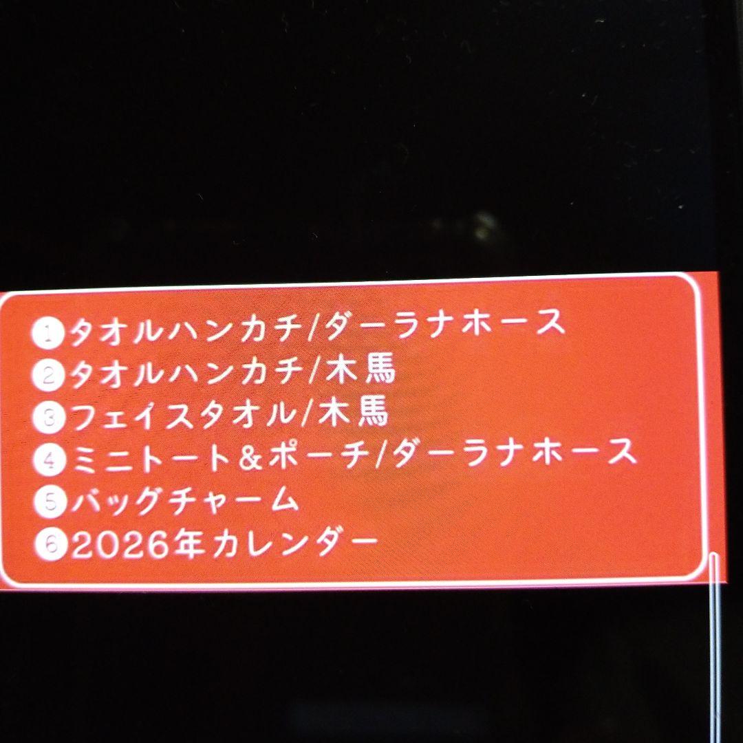 【抜き取りなし】近沢レース♥福袋 2026 馬　HAPPY BAG [新品]