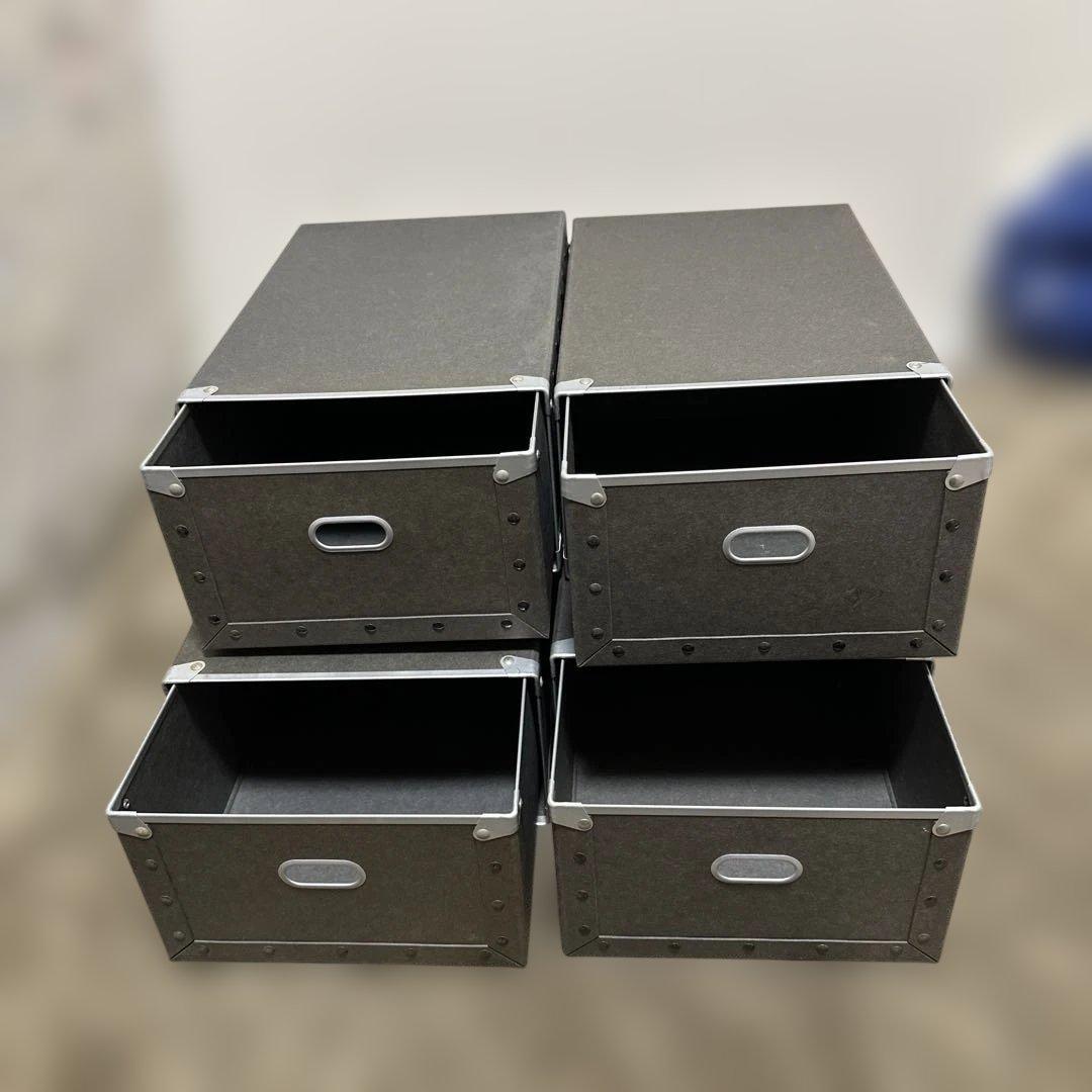 無印良品　硬質パルプボックス　廃盤　レア 4個セット　送料込み