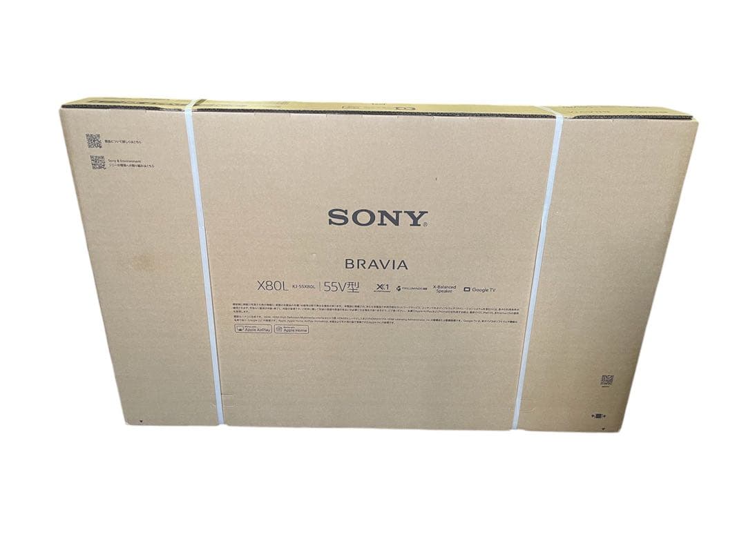 は*ん様 【新品】SONY BRAVIA X80L 55V 4KKJ-55X80