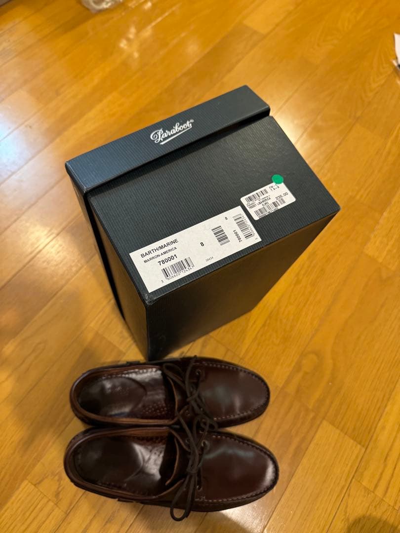 靴 Paraboot barth america uk8