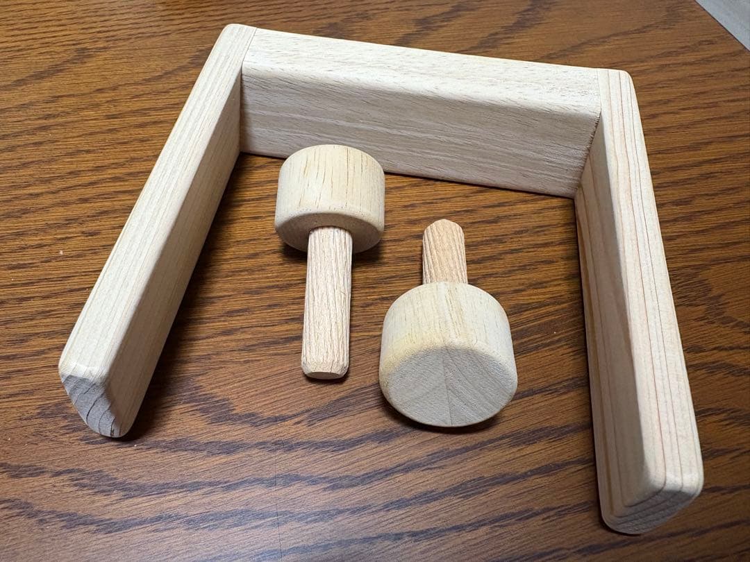 （日本製）中居木工 折りたたみ ひのきスノコベッド ワイドシングル