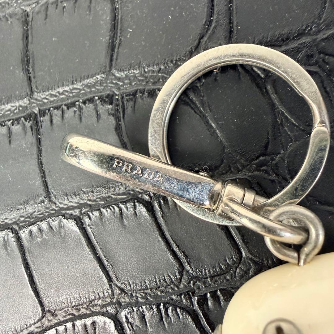 【付属品完備】プラダPRADA ロボットエドワードチャームキーホルダー