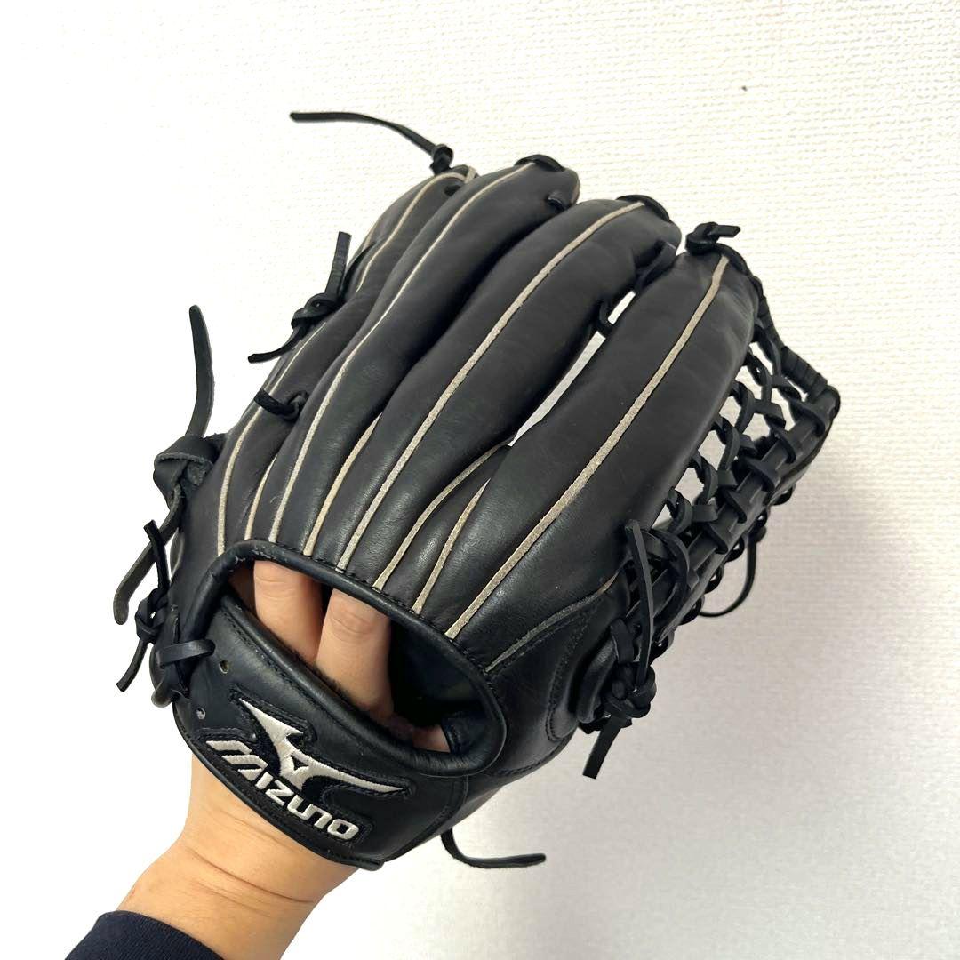758 ミズノ イチローモデル 型抜群 極美品 軟式 外野手用グローブ