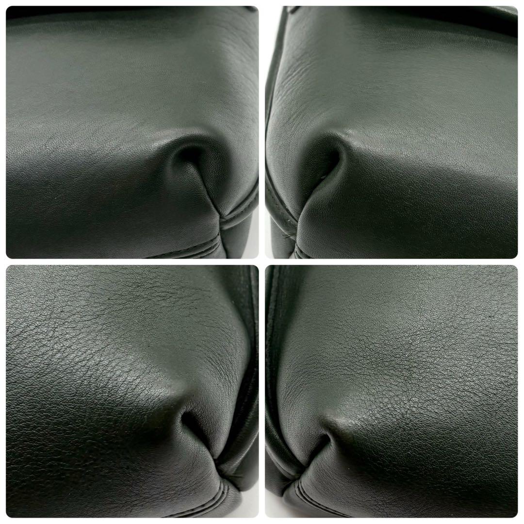 美品✨オールドコーチ ショルダーバッグ 斜め掛け ターンロック グリーン