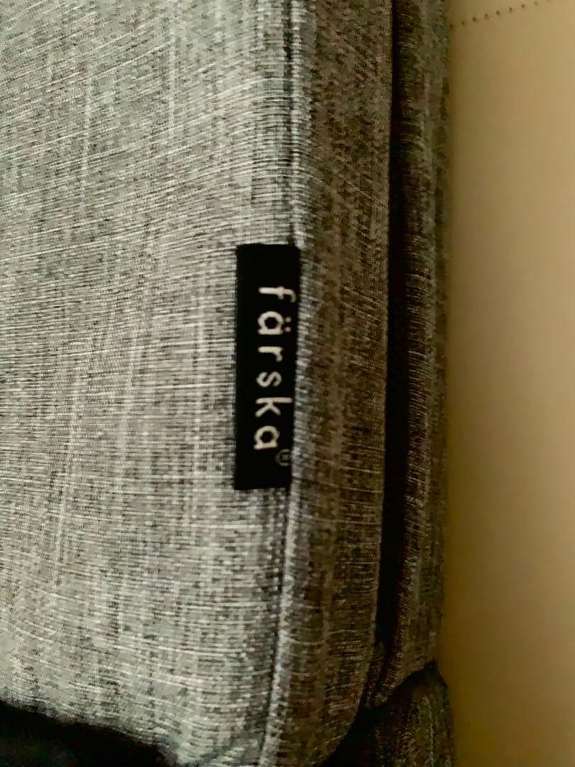 【美品】ファルスカ　コンパクトベッドFree メランジグレー