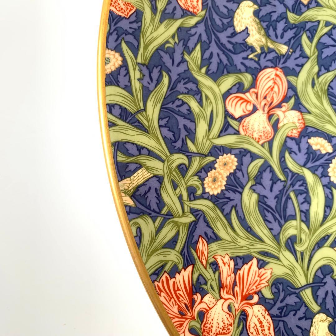 ウィリアム　モリス　大皿　希少　レア　特大サイズ35cm 極美品