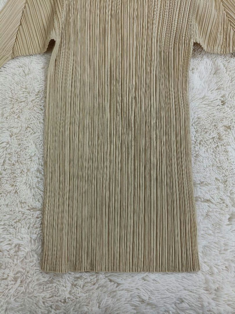 よっちゃんPLEATSPLEASE ハイネックカットソー【サイズ３ L相当