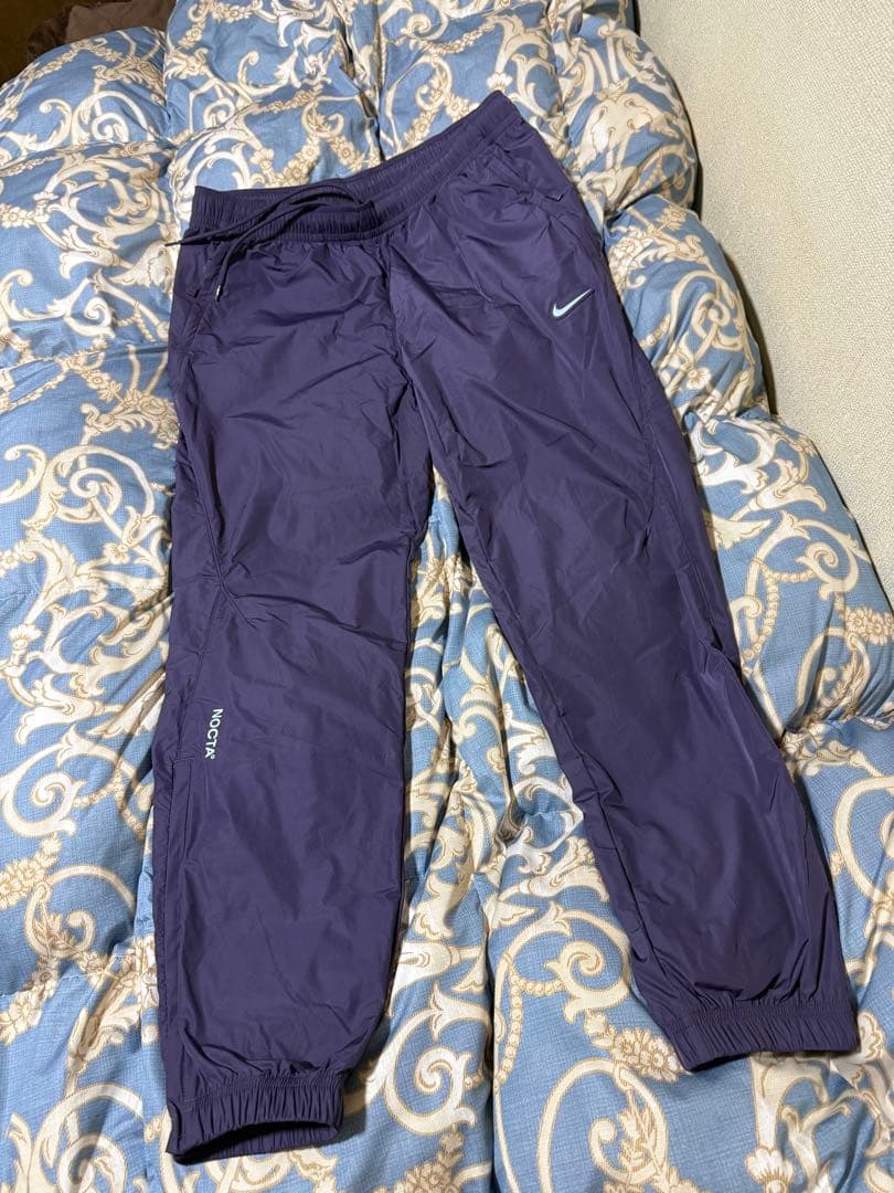Nike NOCTA M ダークパープル ナイロンジャケット　パンツセットアップ
