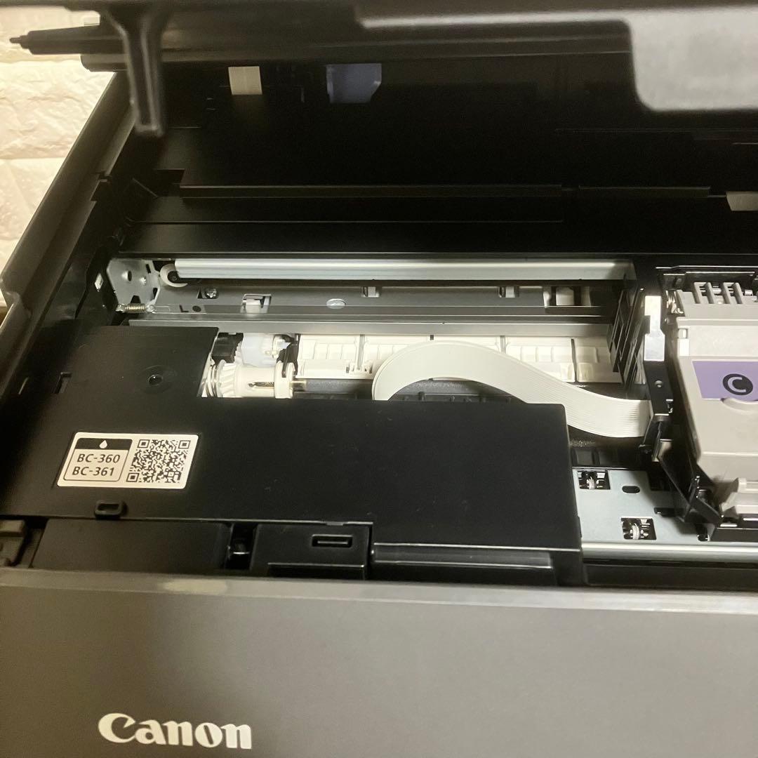 【完動品】Canon PIXUS TS5430 ブラック 純正インクXL付き