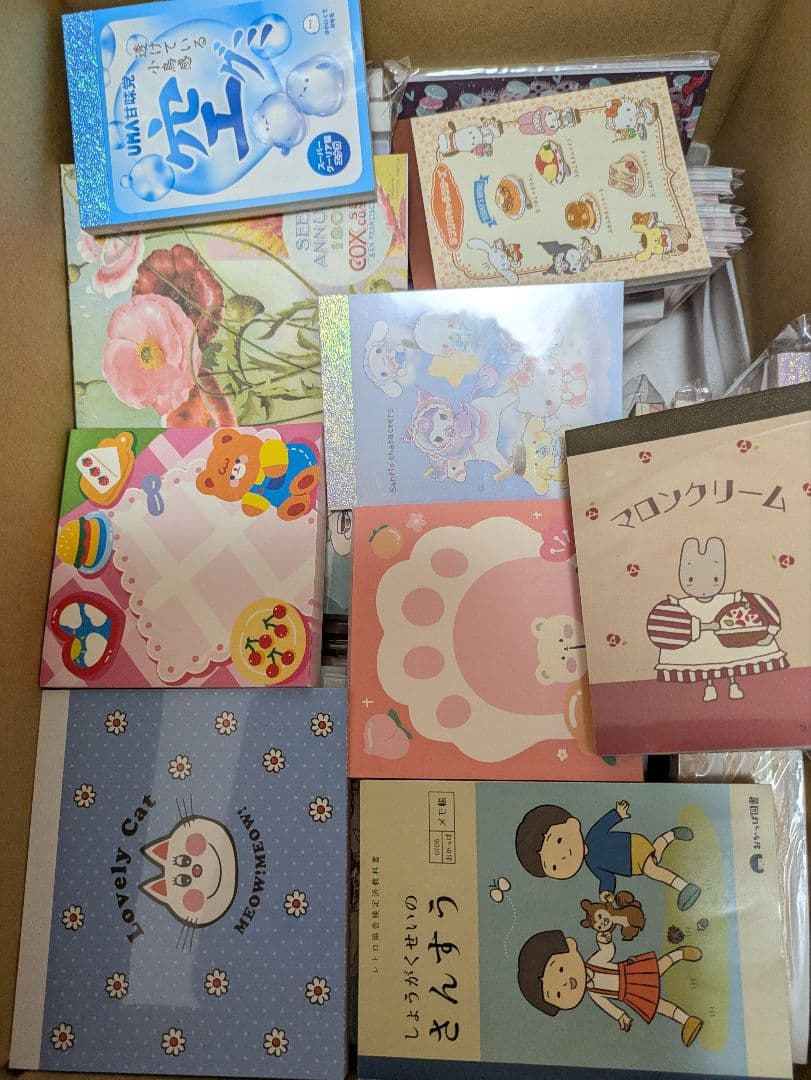 メモ帳大量ぼっくす　E ８０サイズ