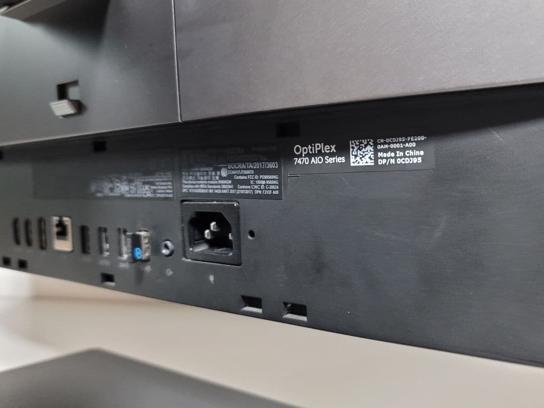 mapiDell OptiPlex 一体型パソコン23.8型 i5/8GB