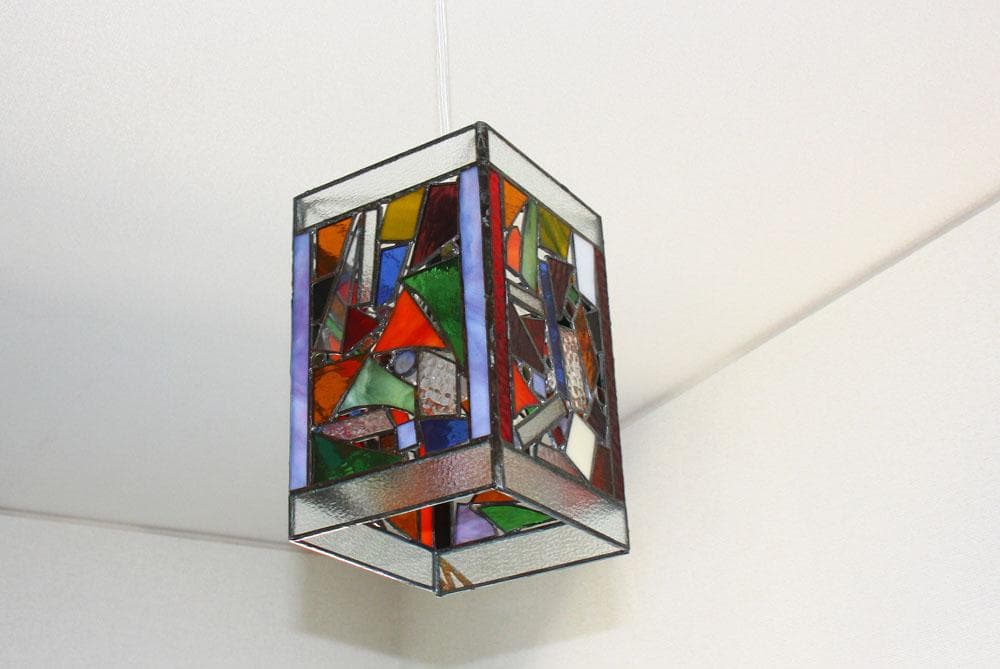 ステンドグラスのダウンライト