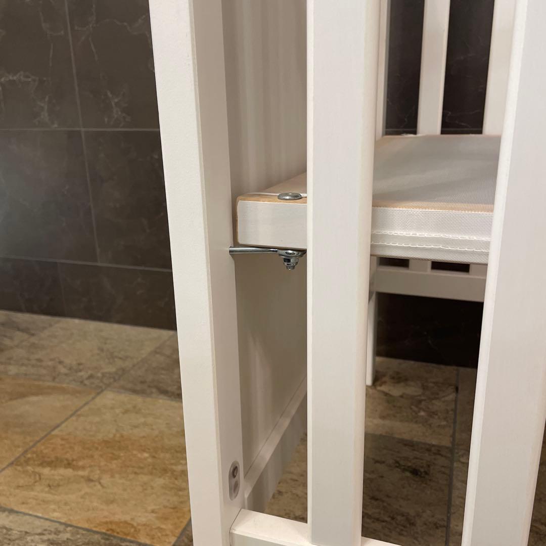 ベビーベッド⭐︎イケア　SUNDVIK マットレス、ベッドバンパー、シーツセット