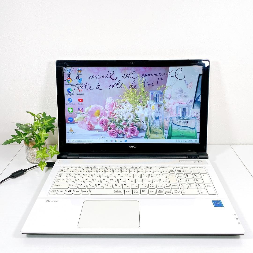 大容量1000GB✨すぐに使える✨写真や動画の保存に✨NECノートパソコン✨03