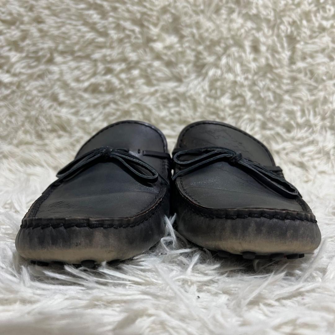 11407✨良品✨ベルルッティ カリグラフィ ドライビングシューズ ブラウン