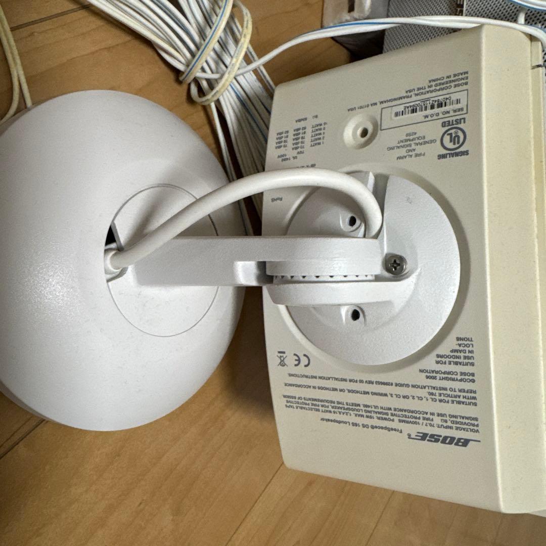 Bose ホワイト スピーカー2個セット