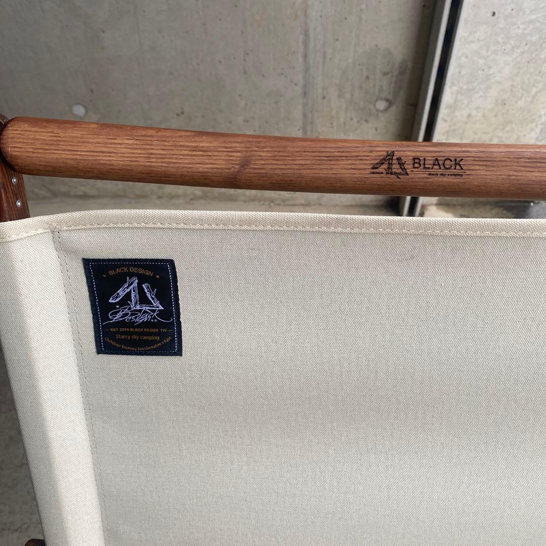 ブラックデザインhigh chair（ハイチェアー）