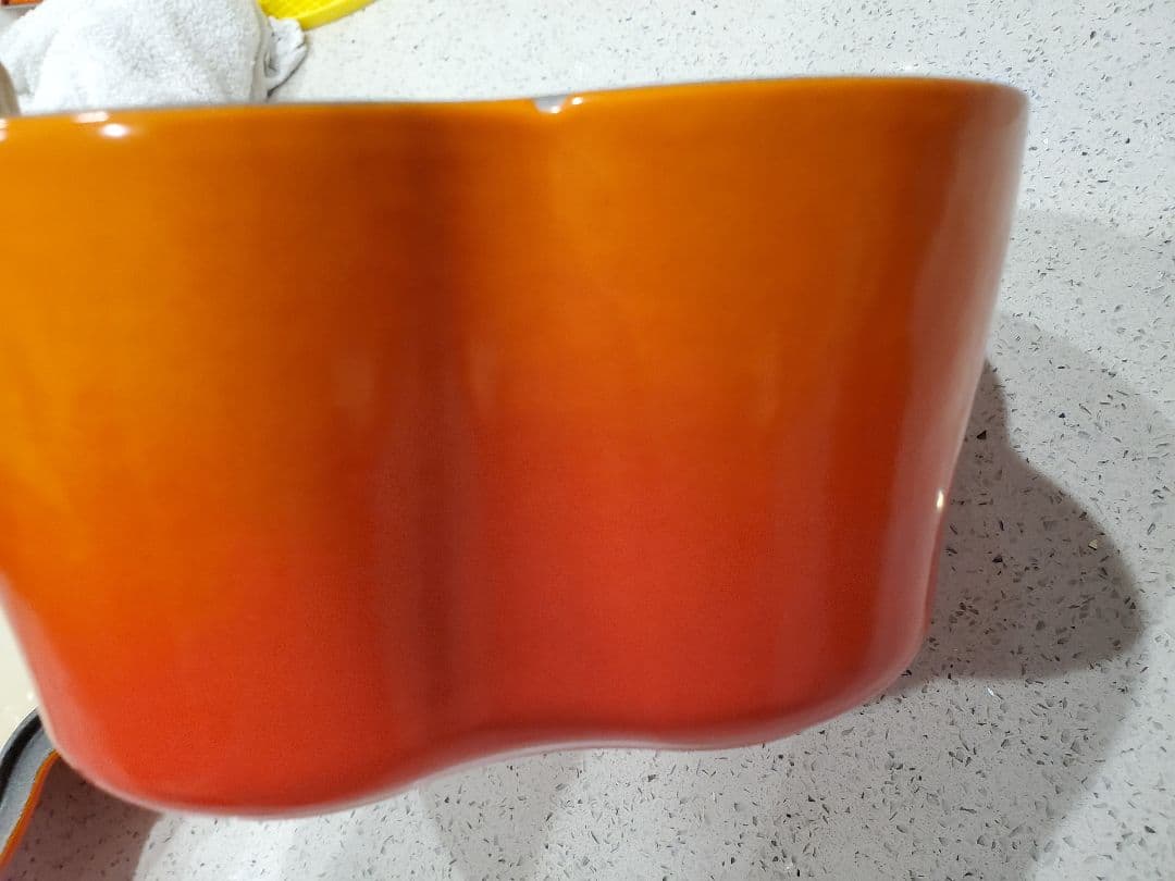 ル・クルーゼ　ココットロンド　フルール　ラムカンダムール　セット