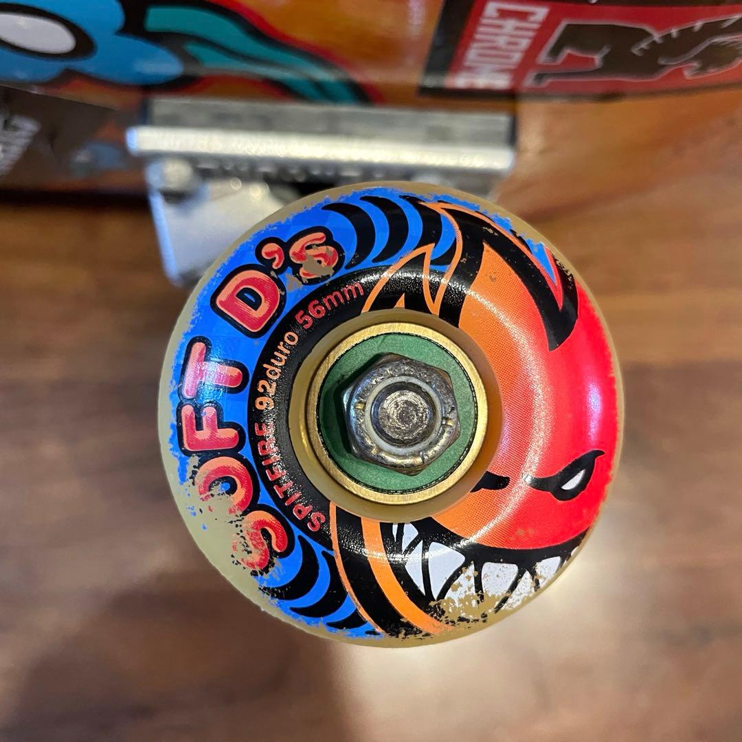 クルキッド　スケボー　スケートボード　クルーザー　スピットファイア　ベンチャー