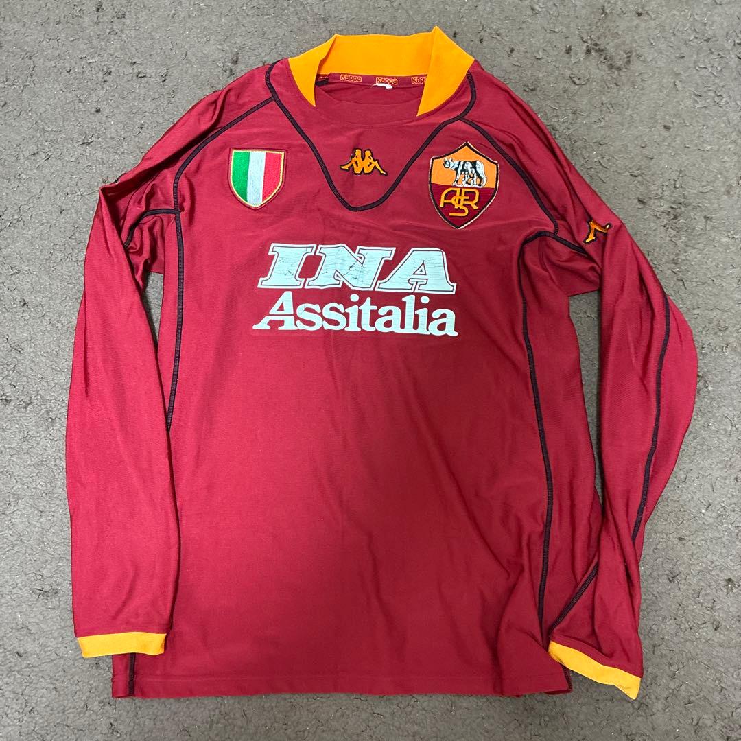 ASローマ Kappa 赤 サッカーウェアセット