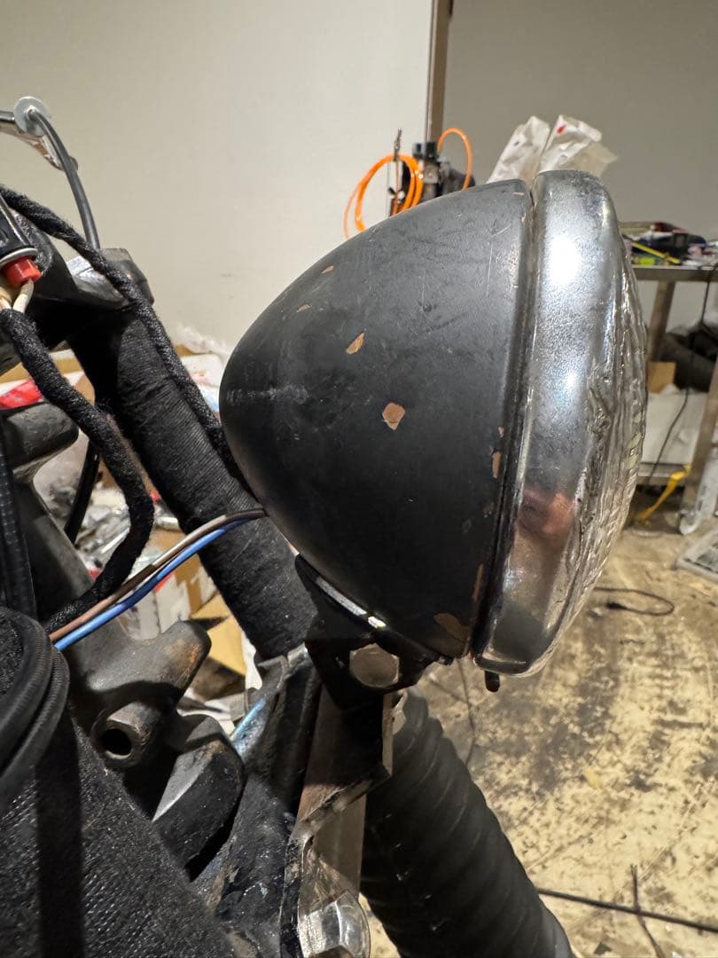 guide 5インチ　トラクターライト　ビンテージ　チョッパー