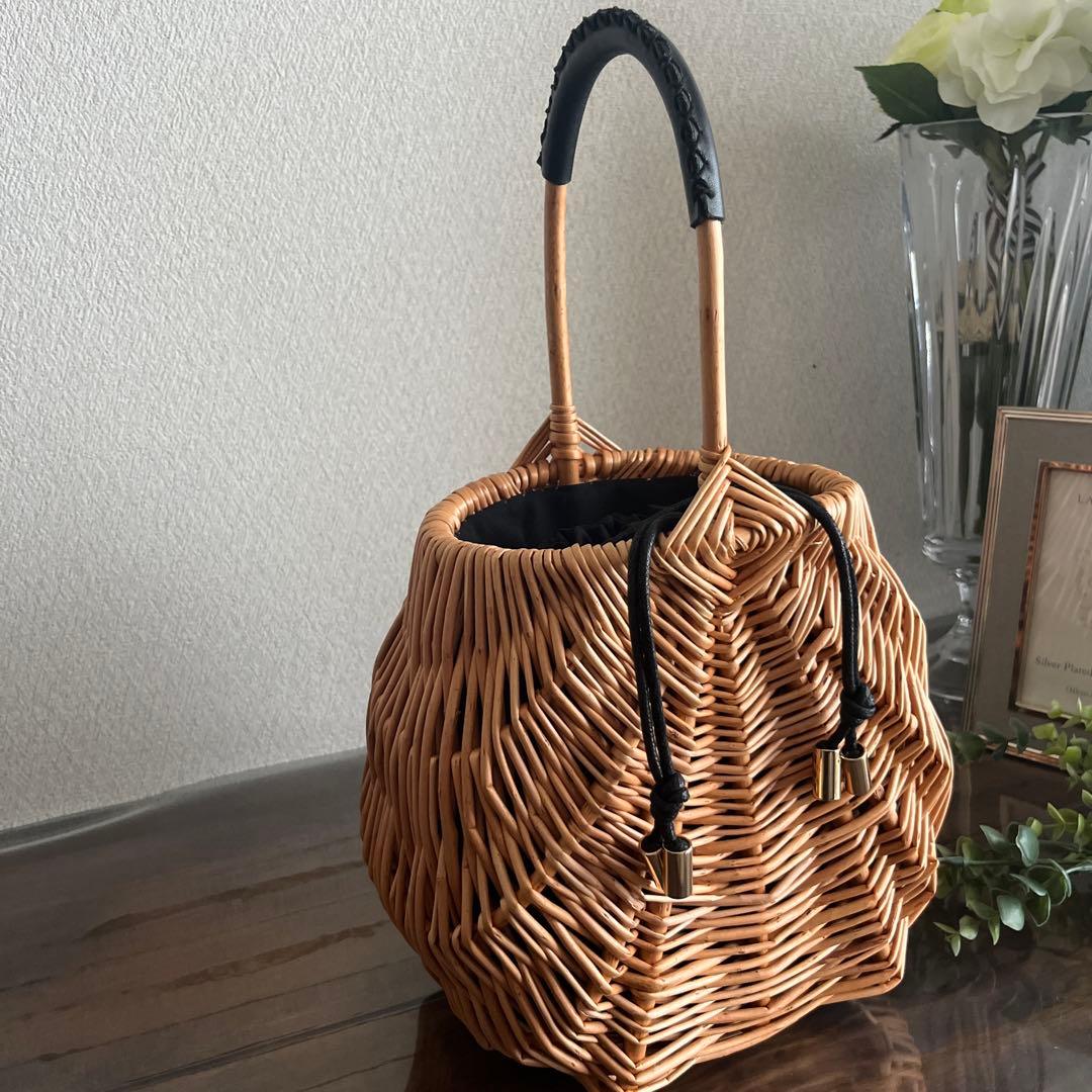 TSURU by MARIKO OIKAWA ツルバイマリコオイカワ かごバッグ