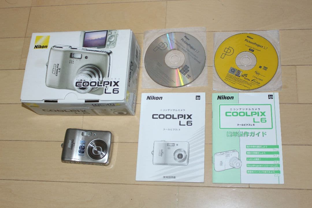 【激レア】Nikon ニコン COOLPIX L6 箱付き・電池・SD付属