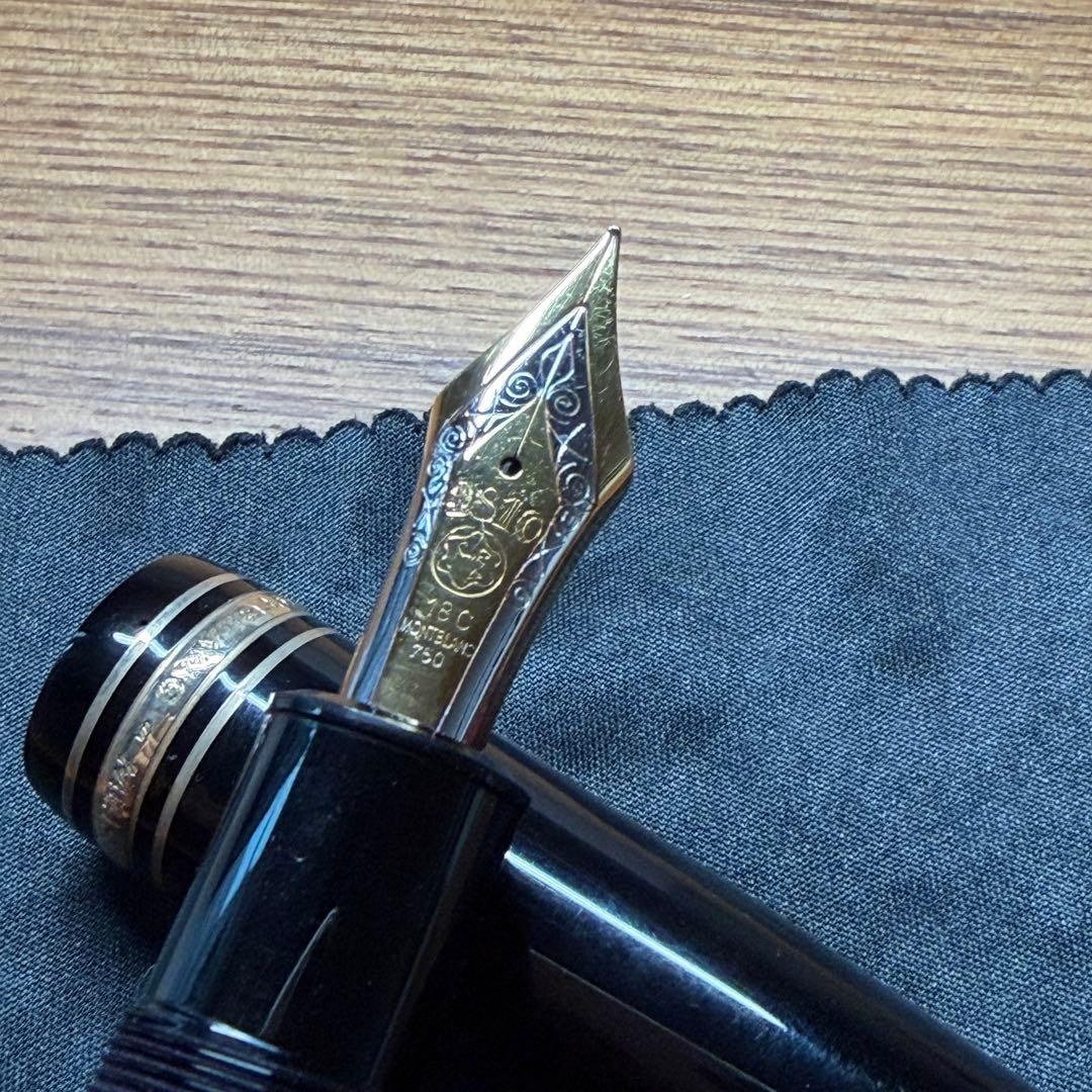 〈Montblanc〉 149 推定70年代(18C・エボナイト溝無し)
