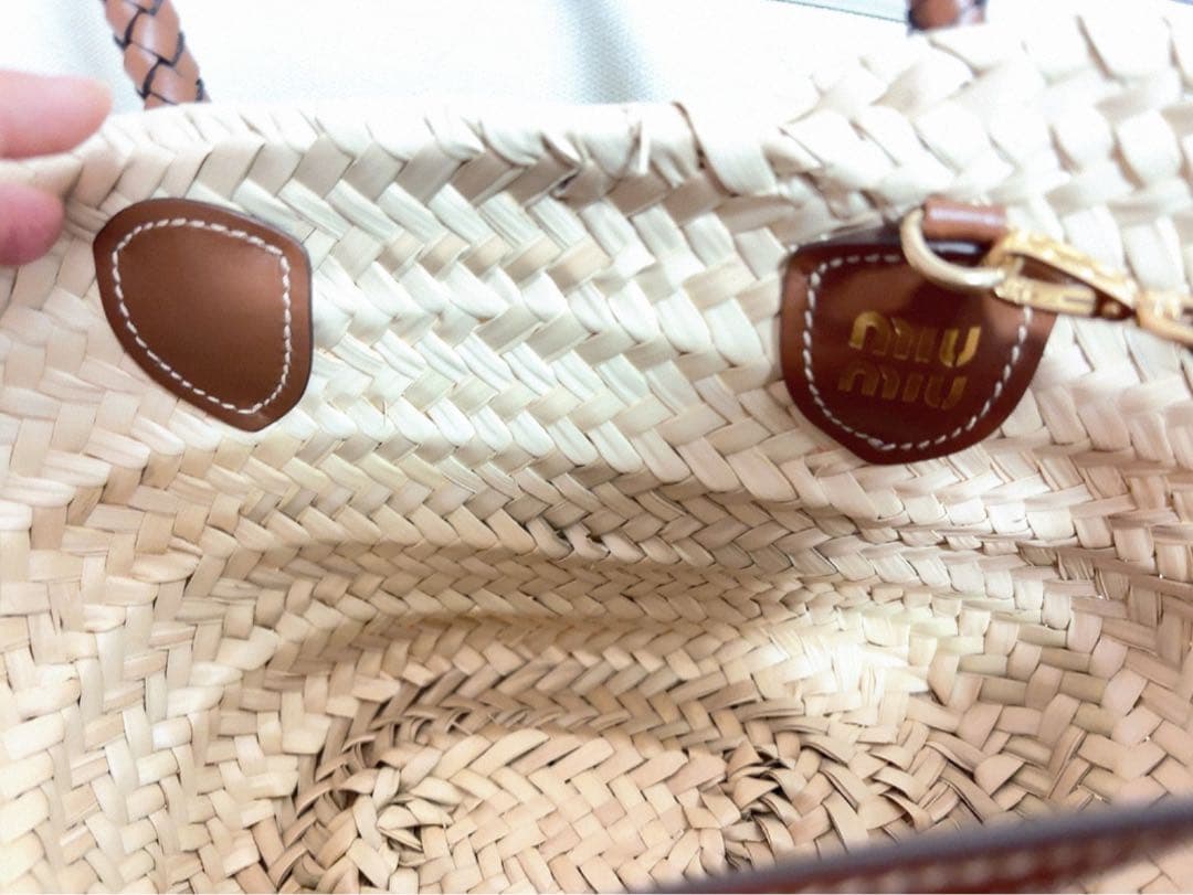 miu miu かごバッグ