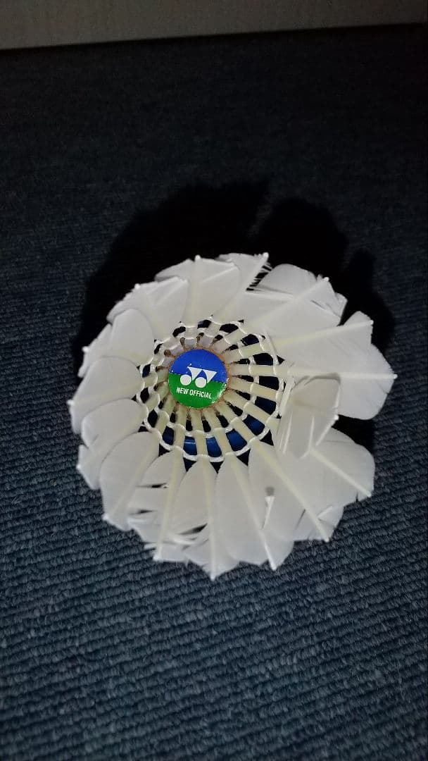 YONEXニューオフィシャル ノック用中古シャトル