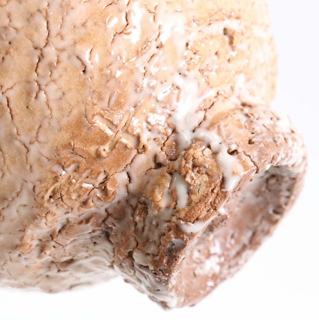 十世 坂高麗左衛門作 萩焼 井戸茶碗 前大徳寺 小田雪窓書付 茶道具　V888