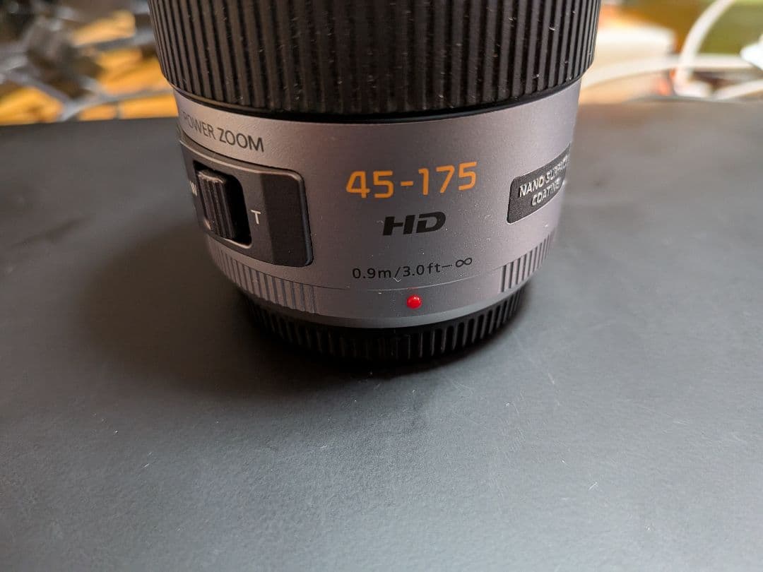 LUMIX PZ45-175 電動ズームレンズ シルバー パナソニック