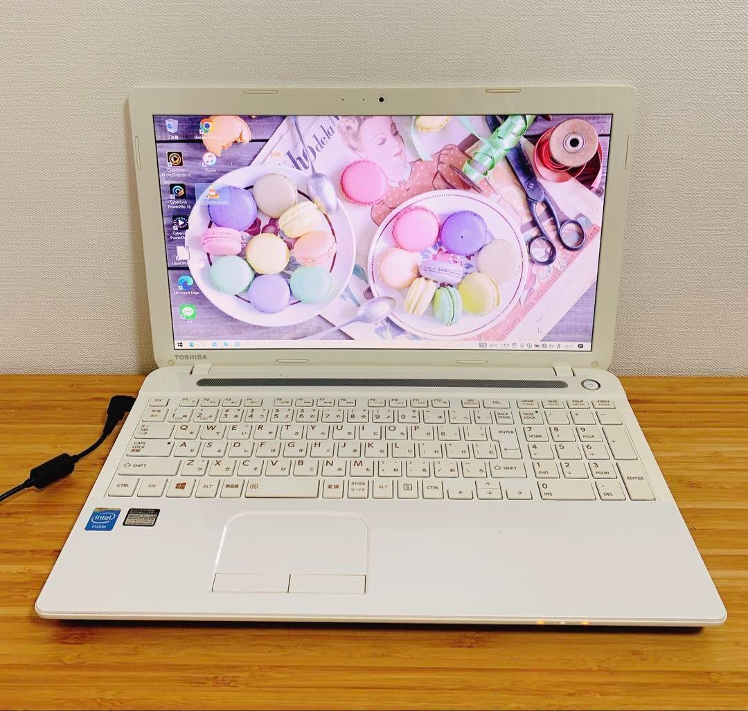 カメラ付PC✨人気の薄型✨dynabookノートパソコン　オフィス付き✨日本製