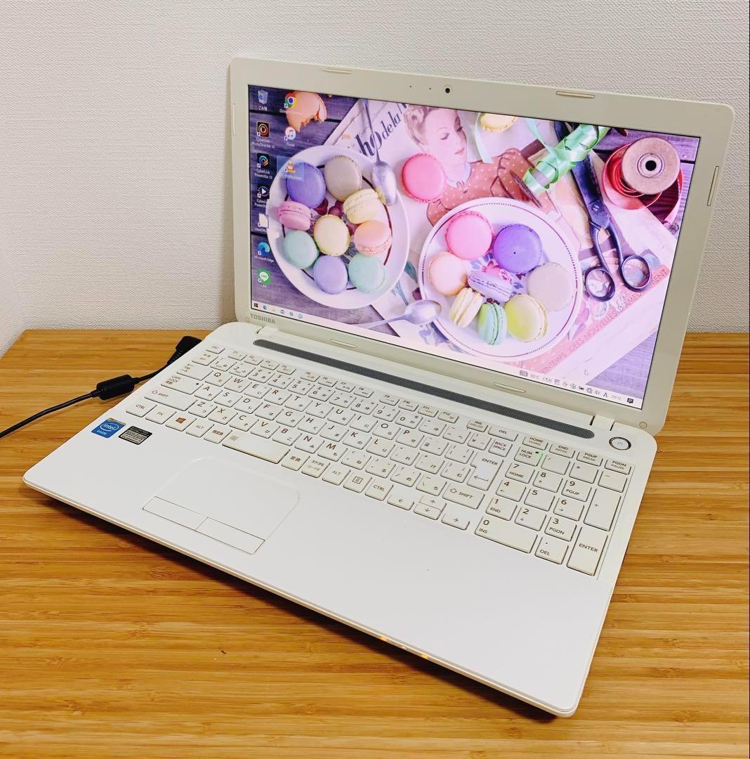 カメラ付PC✨人気の薄型✨dynabookノートパソコン　オフィス付き✨日本製