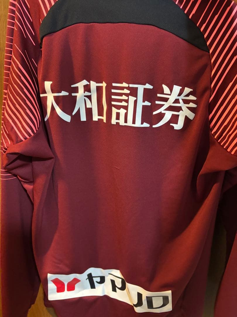 ヴィッセル神戸 プロ支給品 長袖練習着上下セットXL