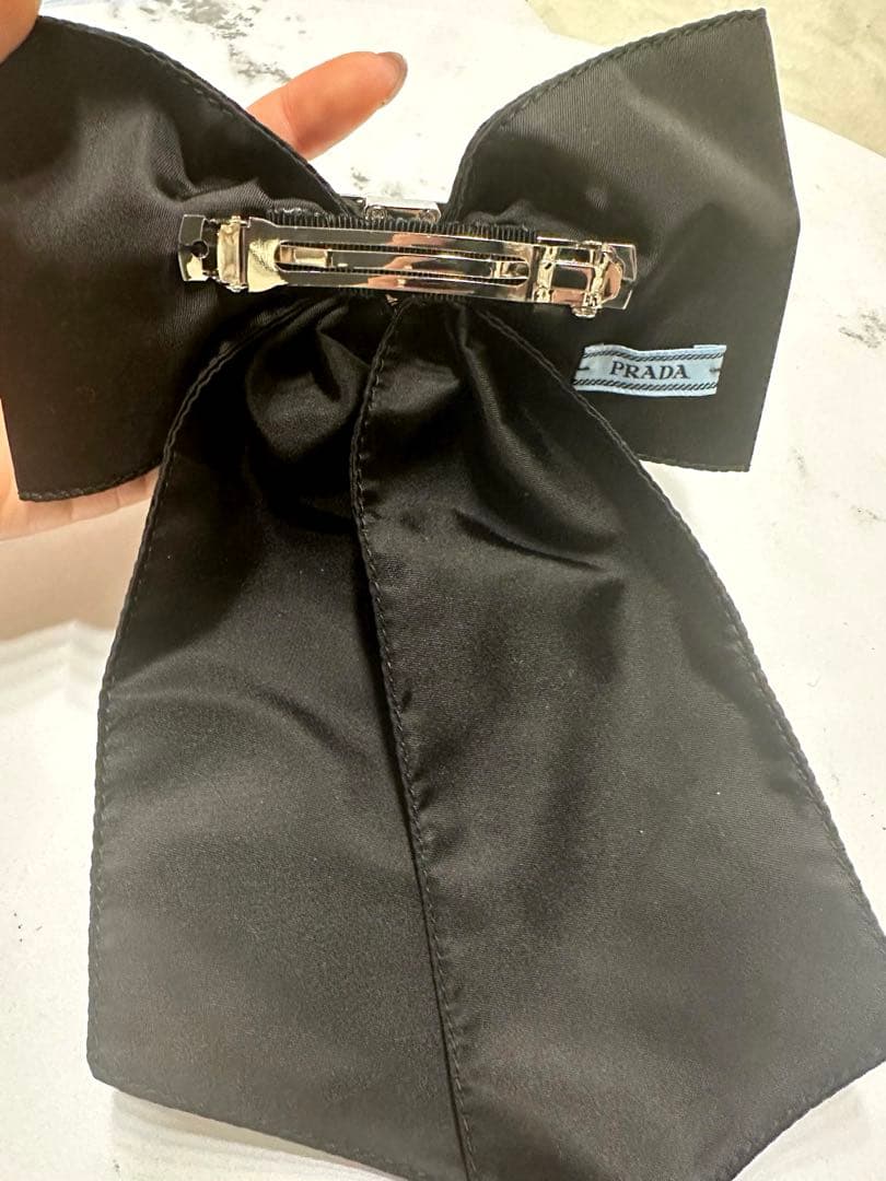 PRADA Re-Nylonヘアクリップ　バレッタ
