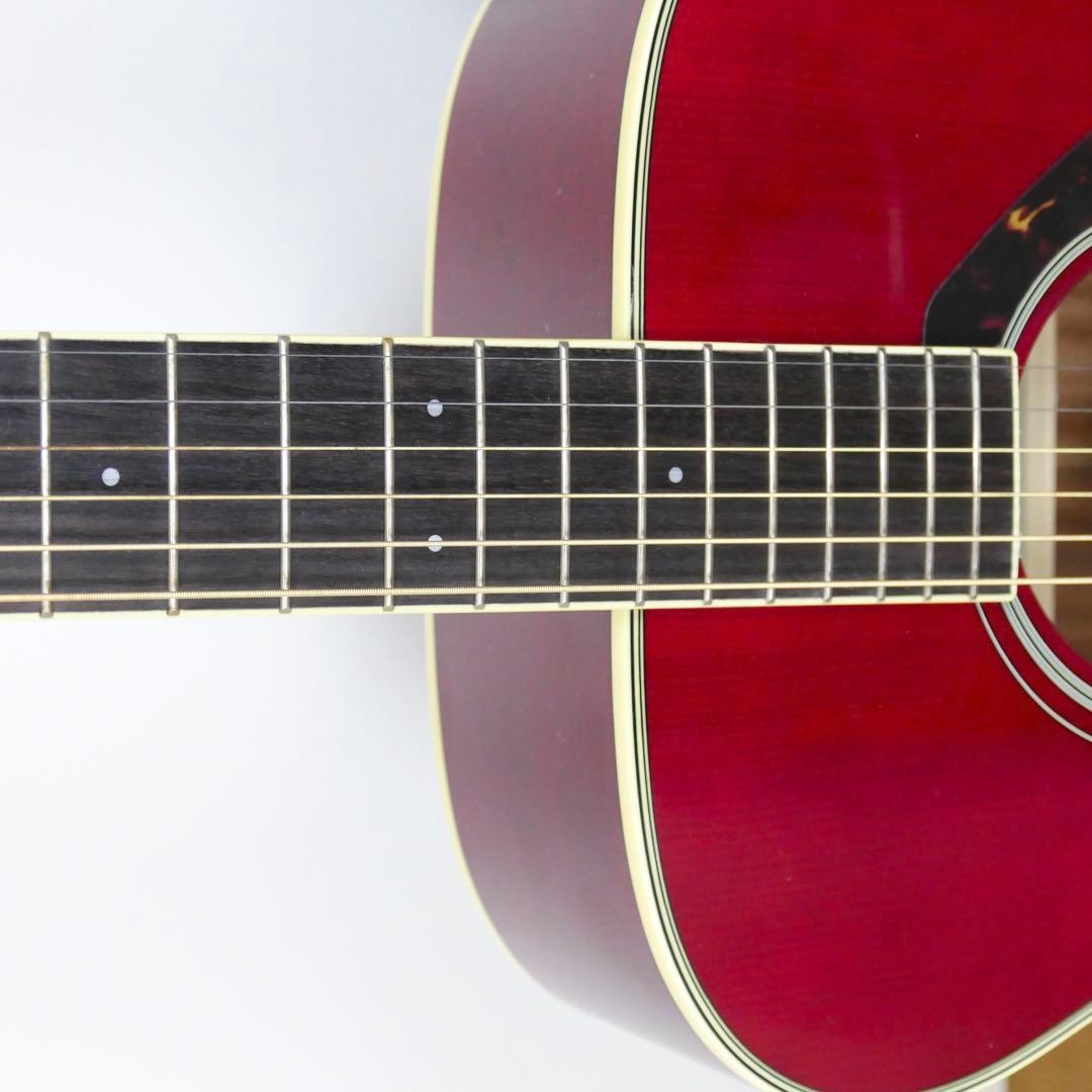 YAMAHA FS820 レッド アコースティック　ヤマハ　カバー付
