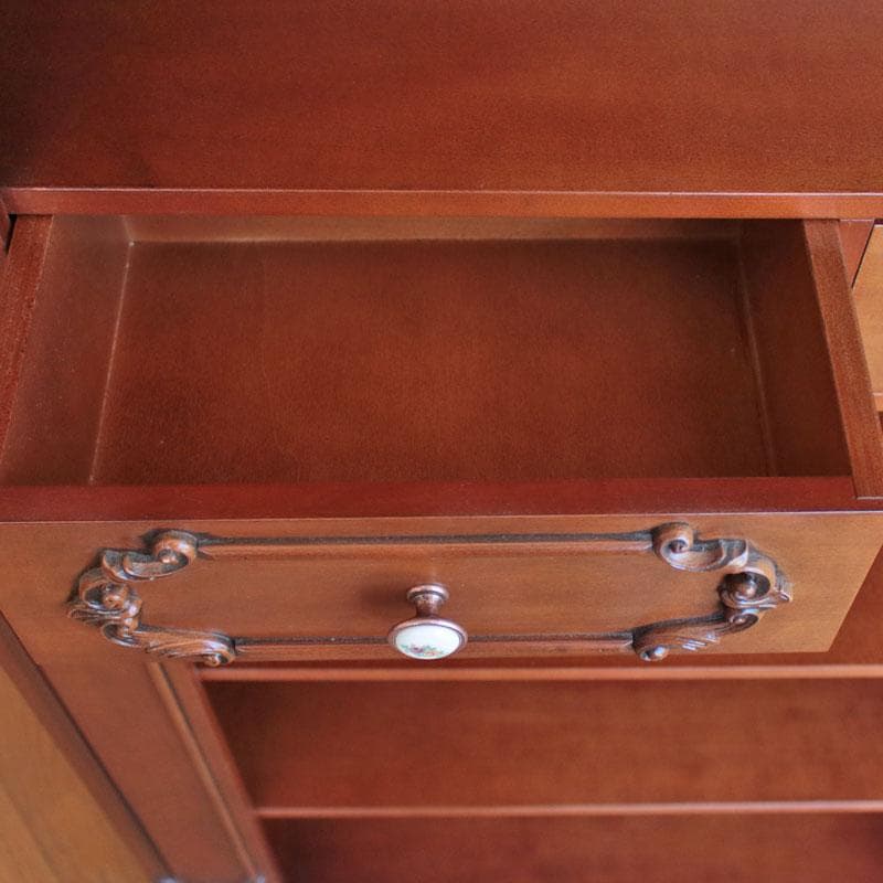 イタリア製ブックシェルフ 高さ192cm 本棚 収納 602-234